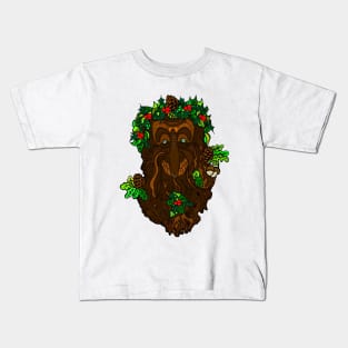 Yuletide Greenman Kids T-Shirt